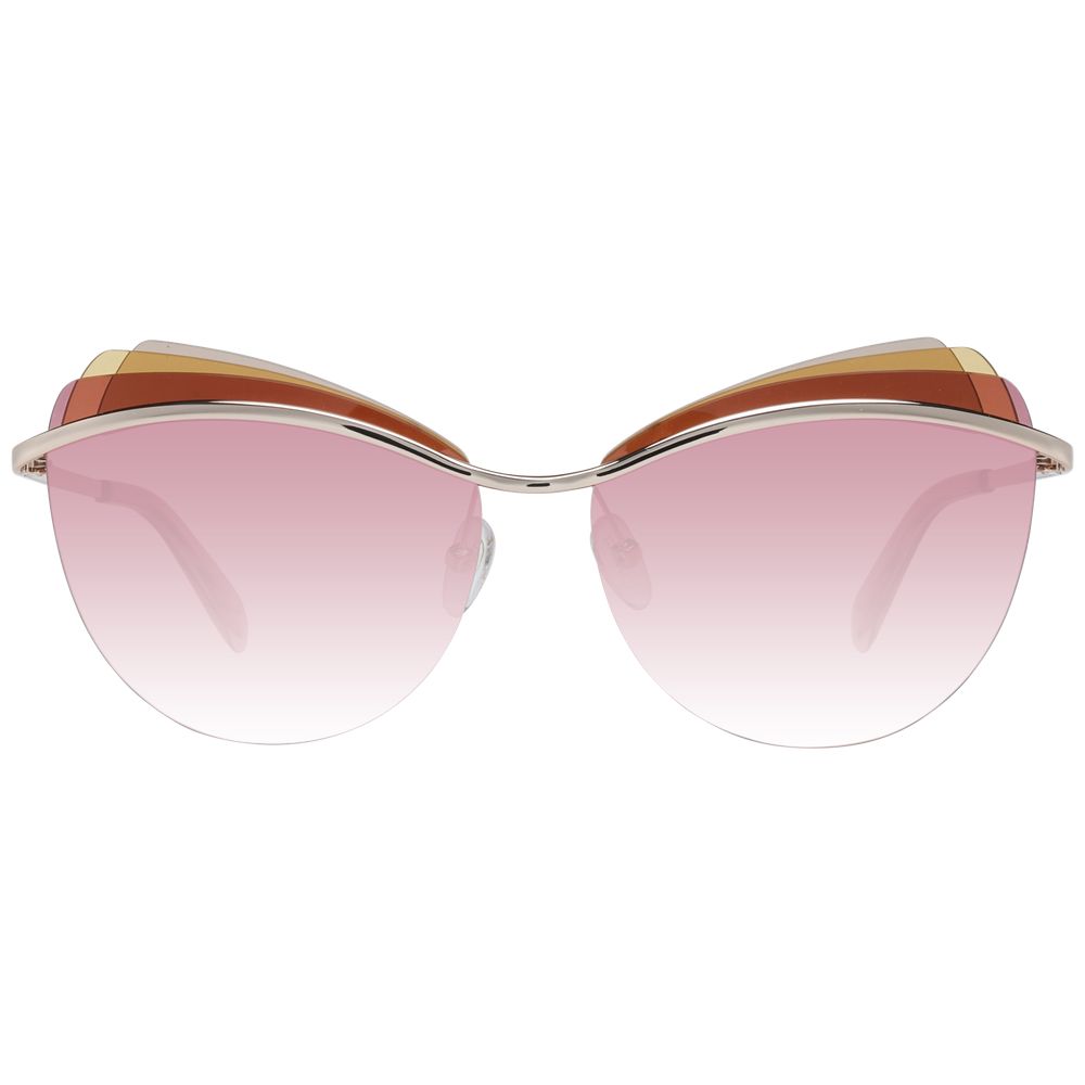 Lunettes de soleil Gold cat eye dorées