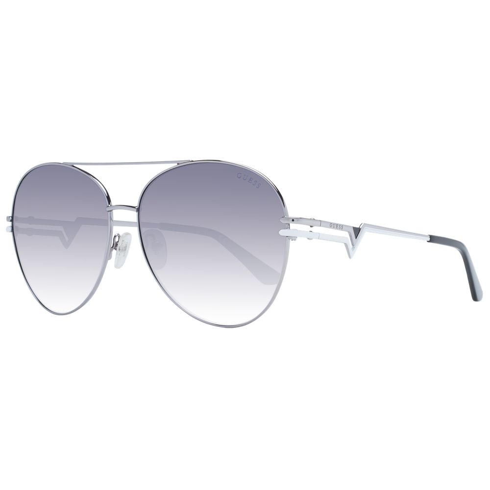Lunettes Gunmetal Aviateur bleues