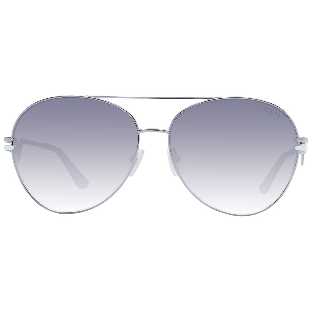 Lunettes Gunmetal Aviateur bleues