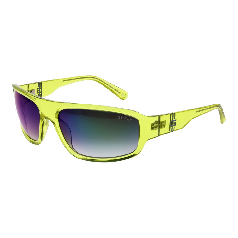 Lunettes de soleil jaunes multicolores jaunes
