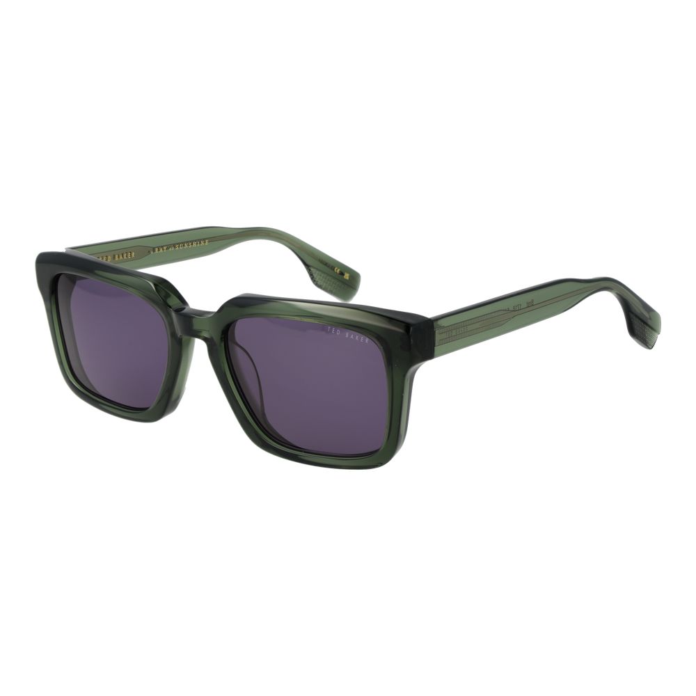 Lunettes Green Men carrées vertes