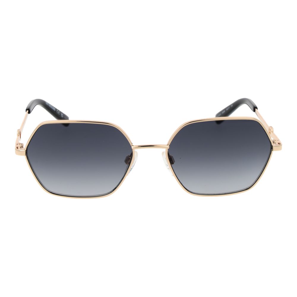 Lunettes de soleil or grises