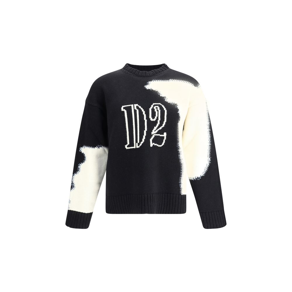 Pull Dsquared2 Logo noir