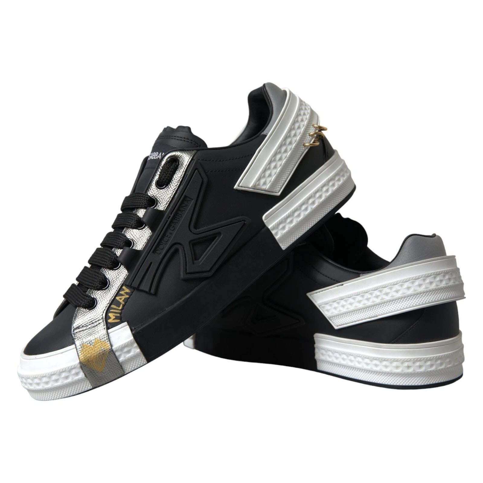 Baskets Dolce & Gabbana Portofino noires