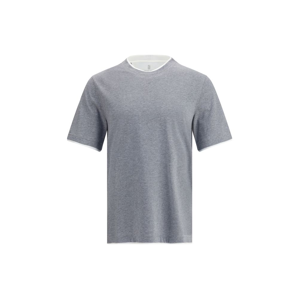 T-Shirt Brunello Cucinelli gris