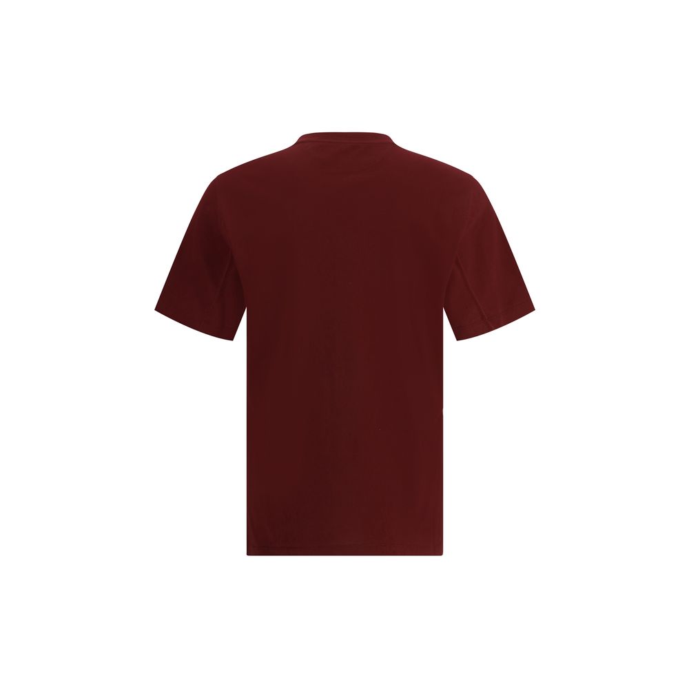 T-shirt Brunello Cucinelli logo blanc