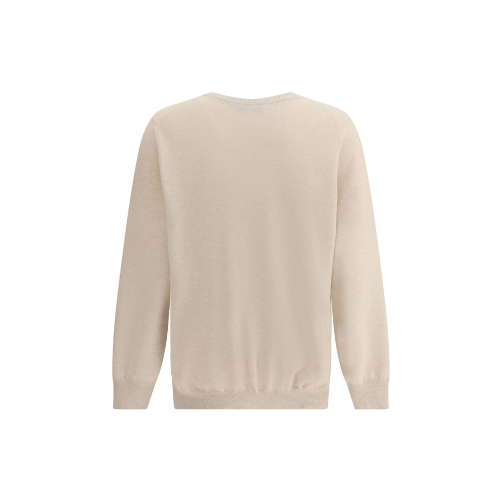 Pull Brunello Cucinelli monochrome gris