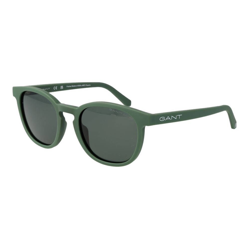 Lunettes Green Men rondes vertes