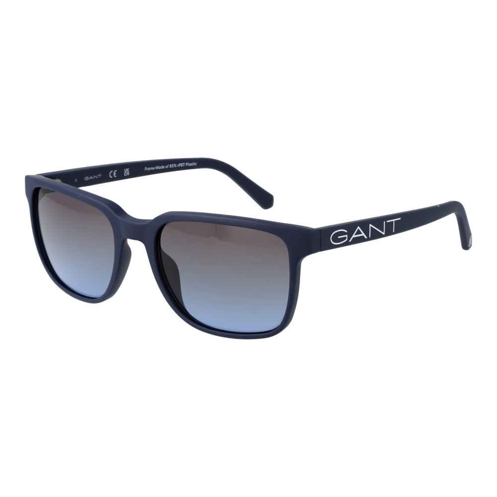 Lunettes de soleil bleues dégradées
