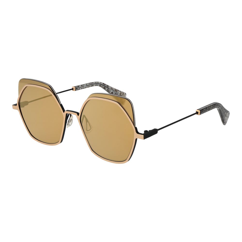 Lunettes Yohji Yamamoto dorées