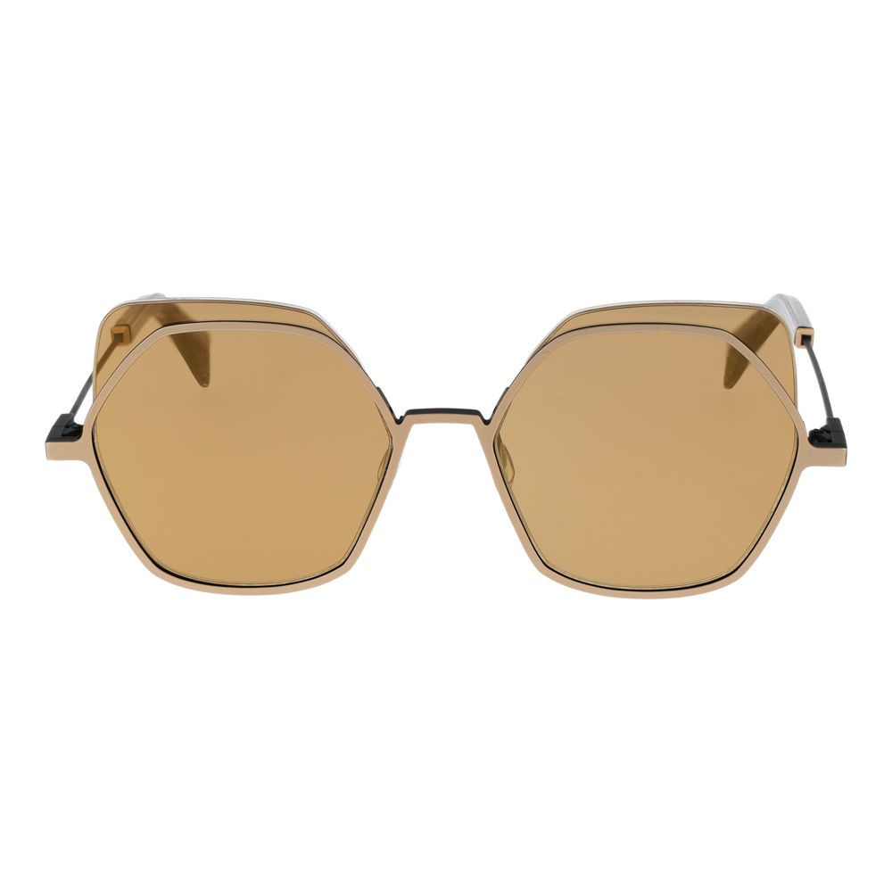 Lunettes Yohji Yamamoto dorées