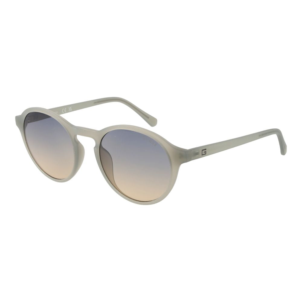 Lunettes Gray Men rondes grises