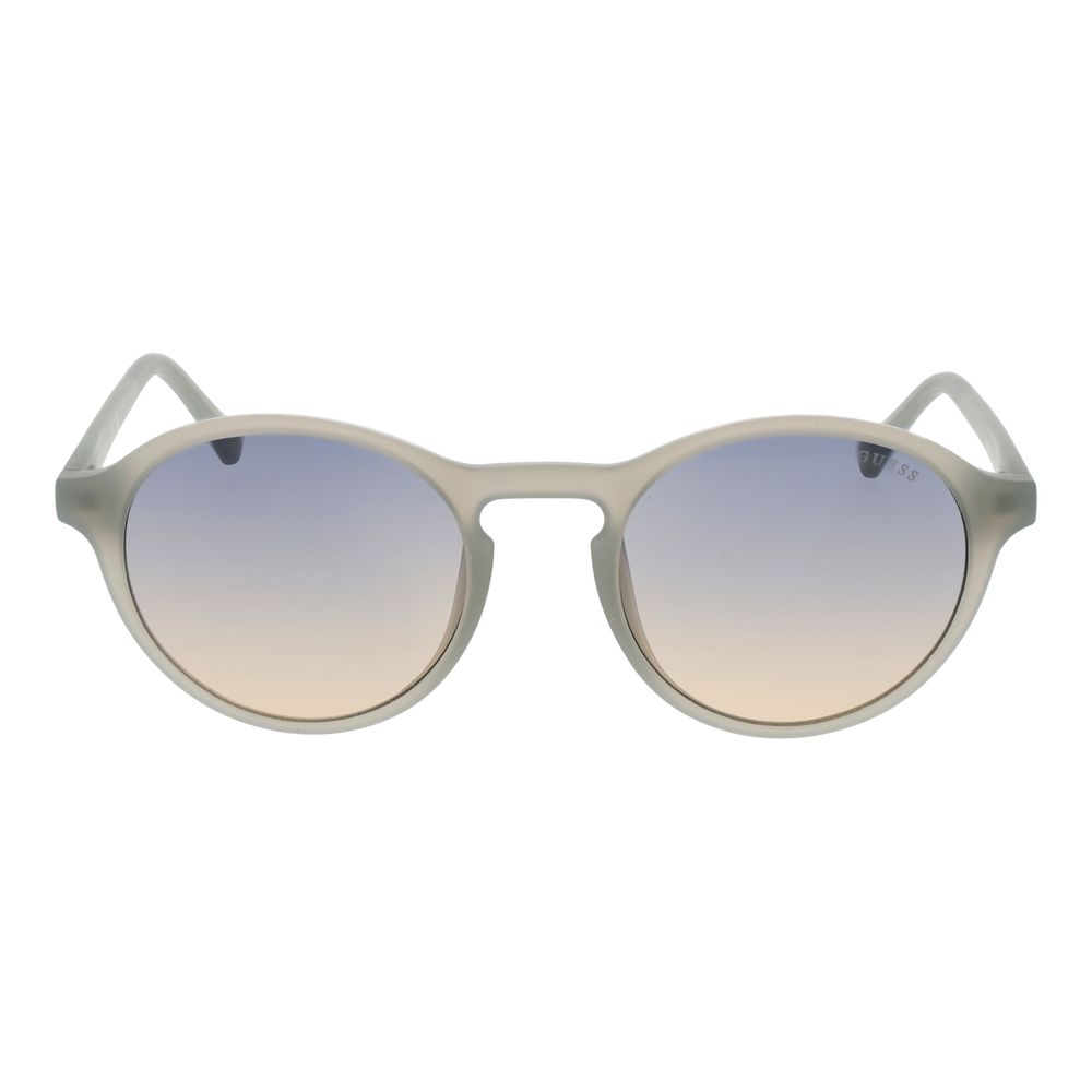 Lunettes Gray Men rondes grises