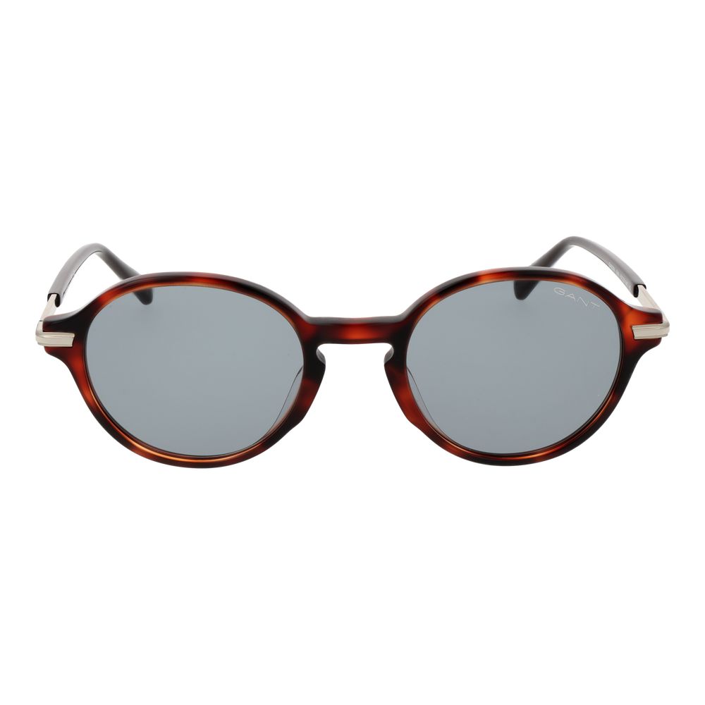 Lunettes de soleil marron vertes