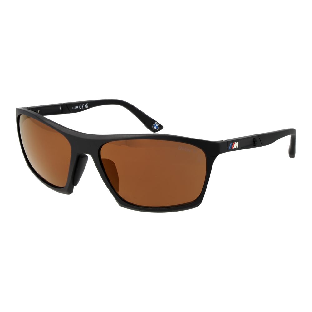 Lunettes de soleil noires homme
