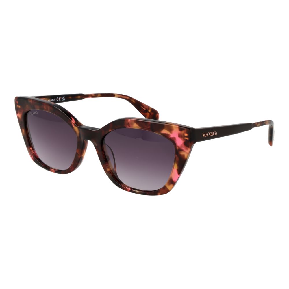 Lunettes de soleil multicolores violet