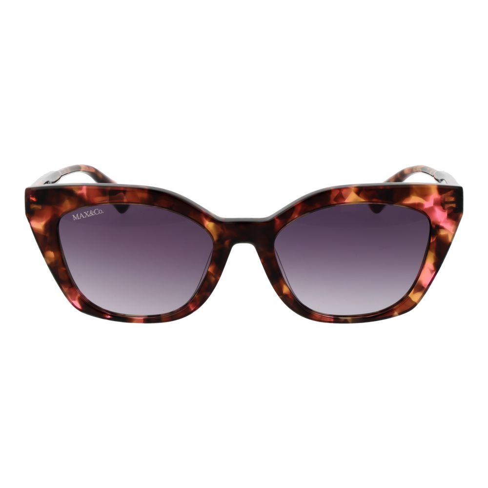 Lunettes de soleil multicolores violet
