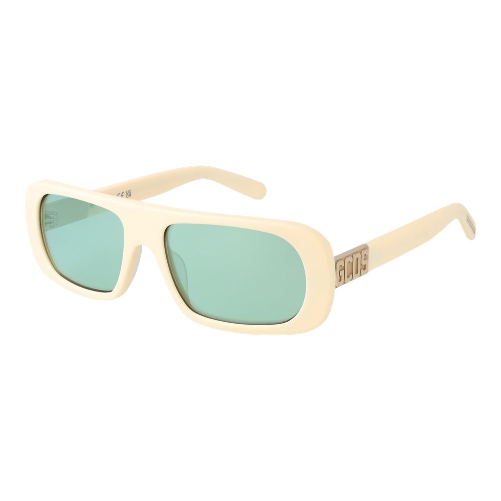 Lunettes GCDS unisexes crémeuses