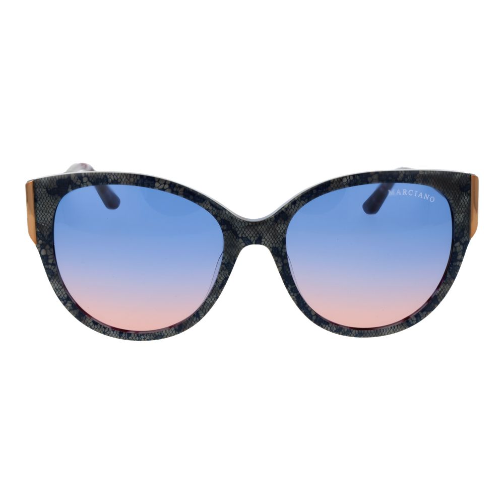 Lunettes femme bleues