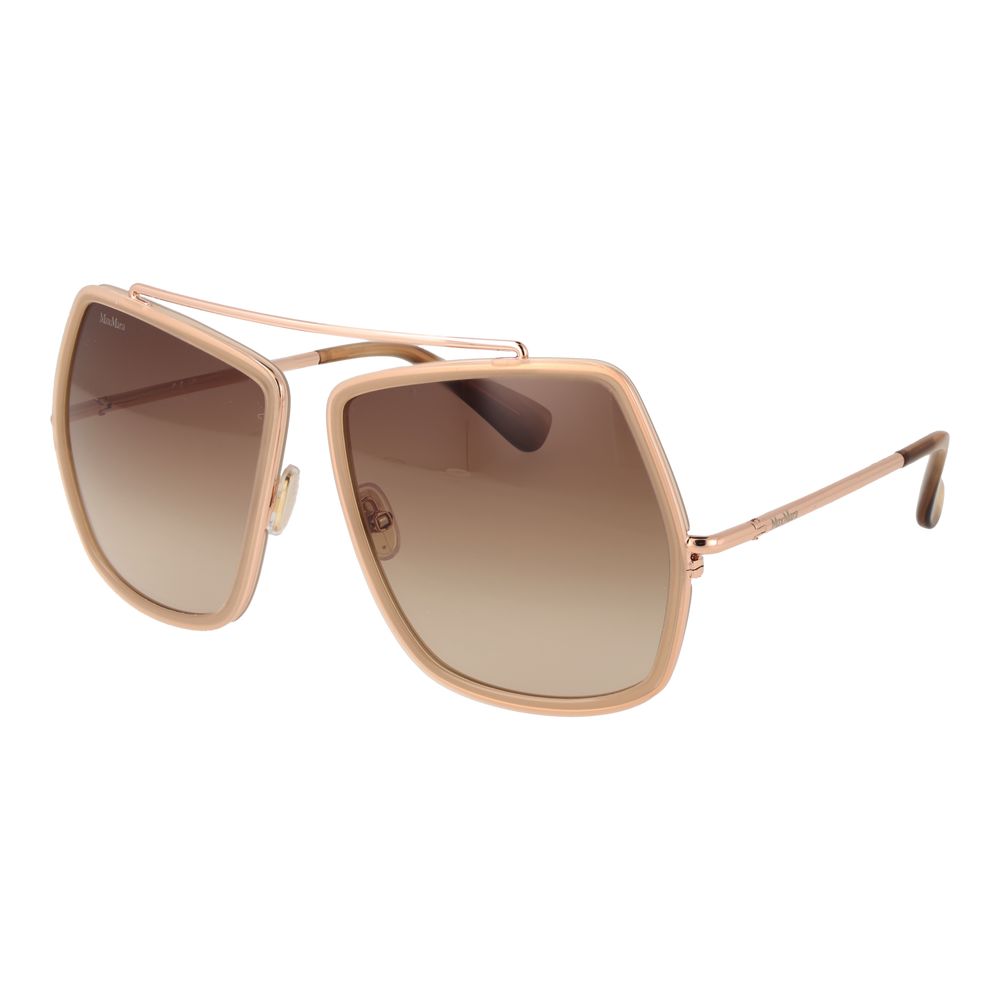 Lunettes de soleil beiges