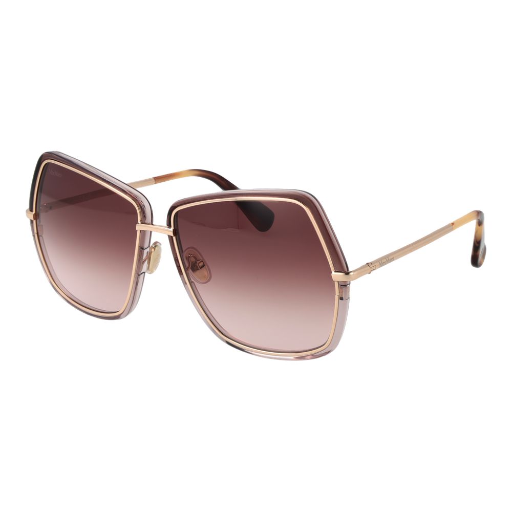 Lunettes de soleil Gold géométriques dorées