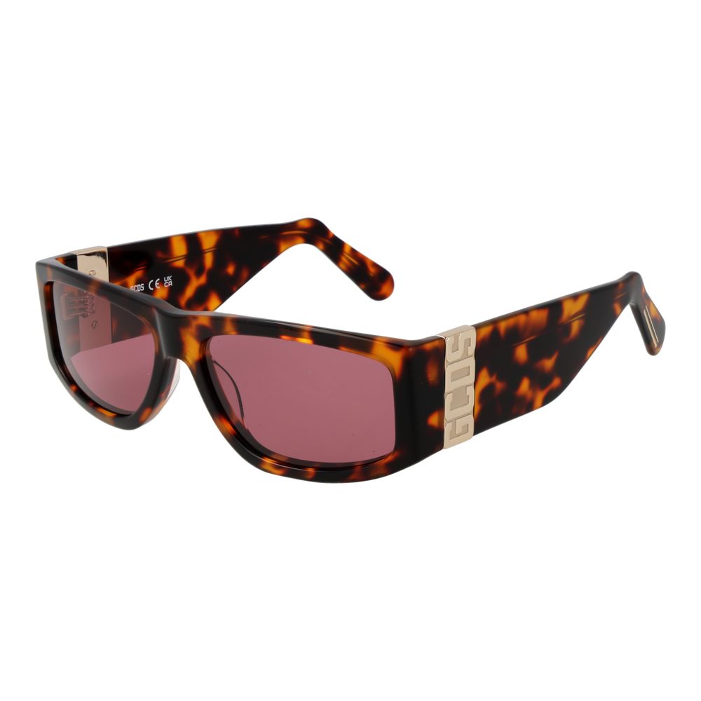 Lunettes GCDS unisexes brunes
