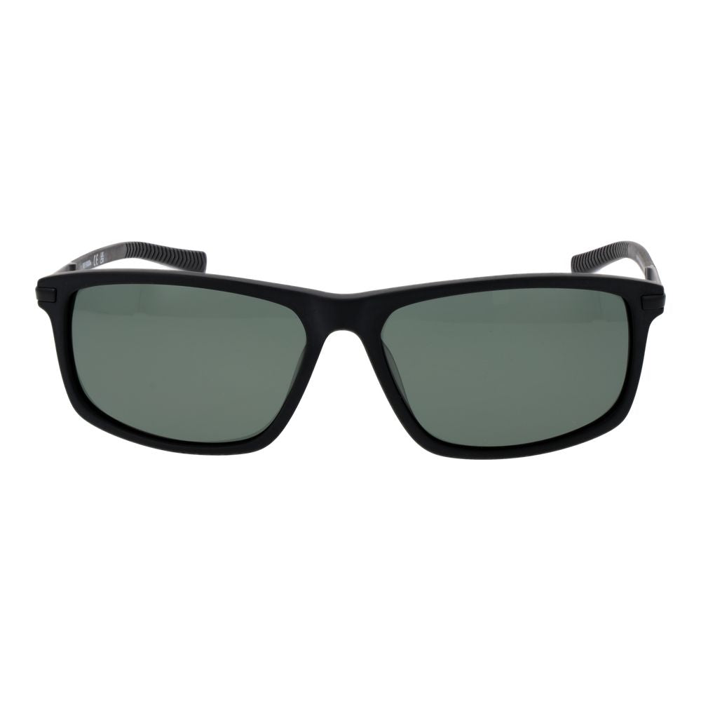 Lunettes de soleil noires vertes