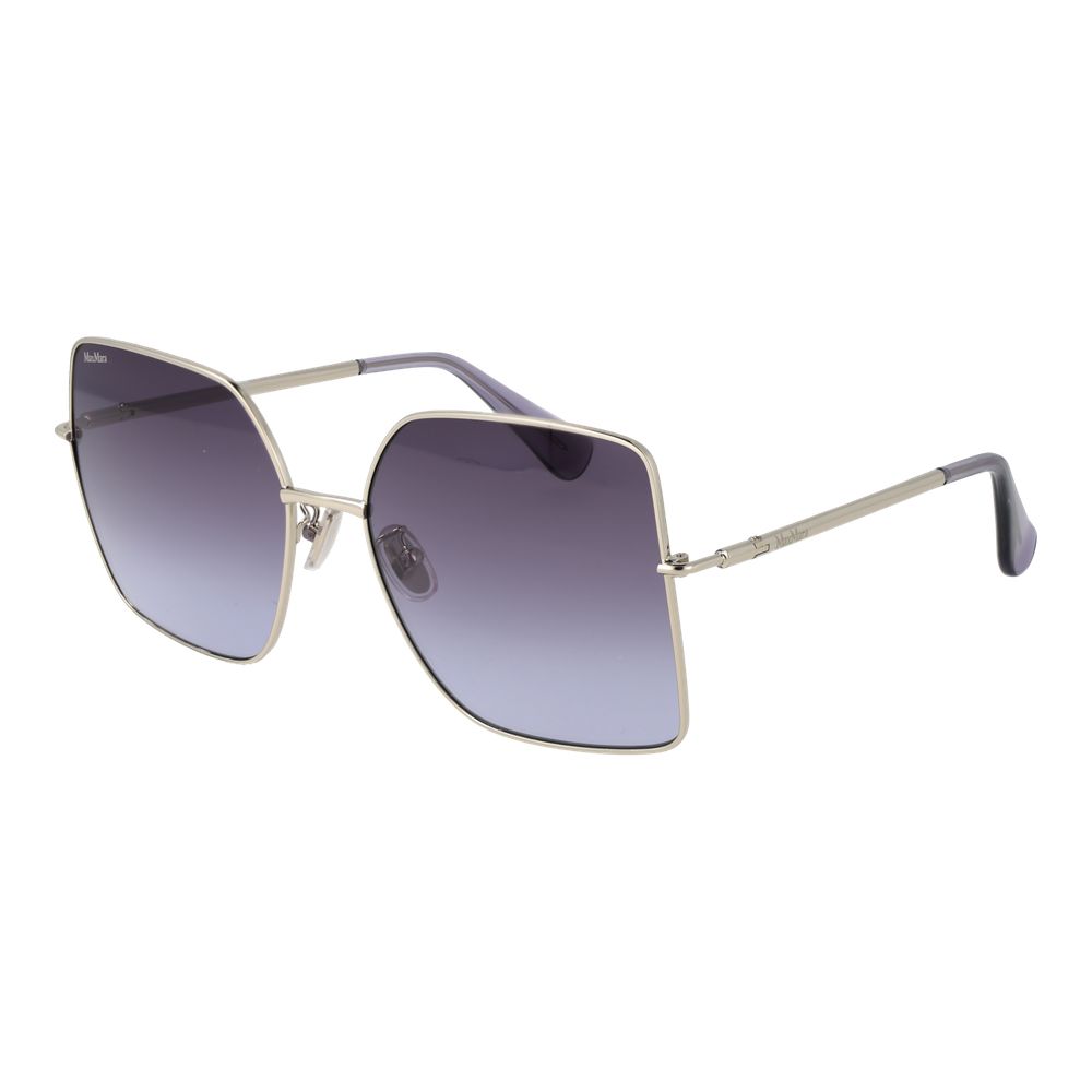 Lunettes de soleil argentées dégradées