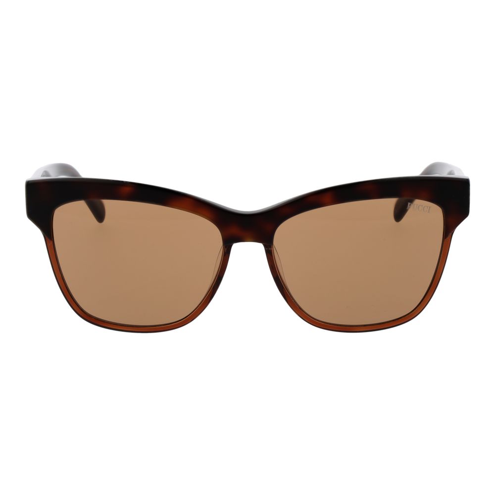 Lunettes de soleil femme brunes