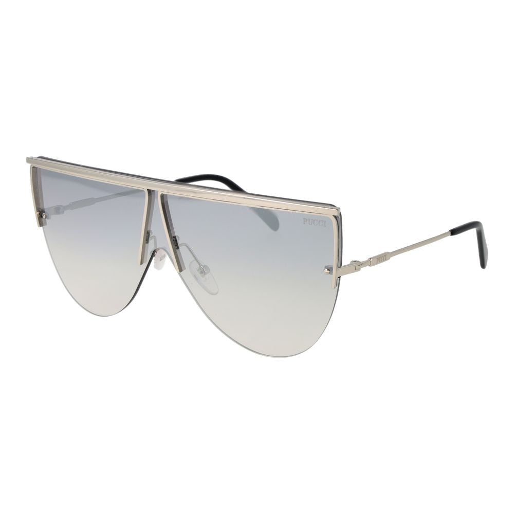 Lunettes de soleil argentées femmes