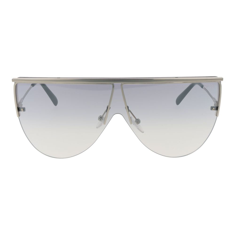 Lunettes de soleil argentées femmes