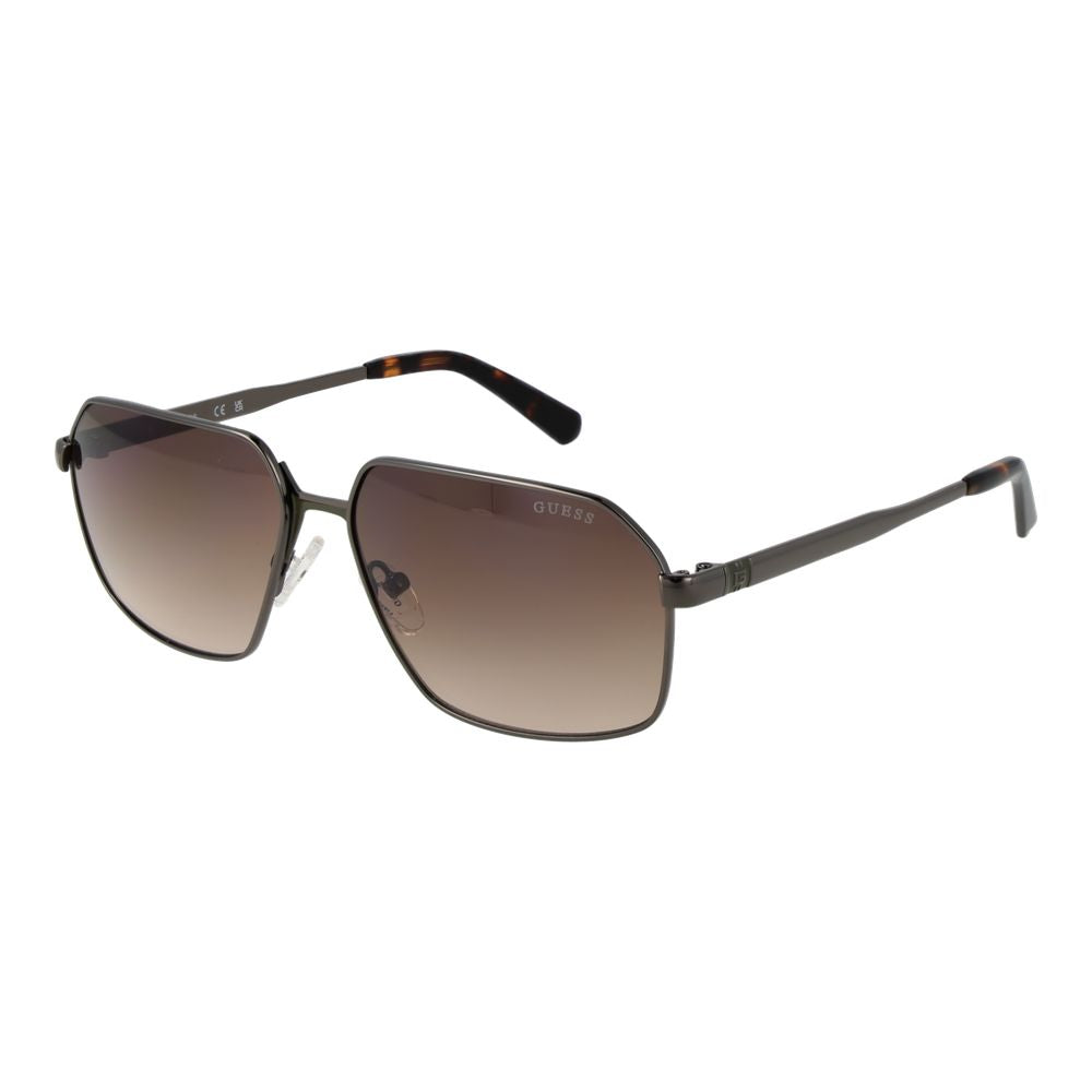 Lunettes Gray Men Rectangle gunmetal