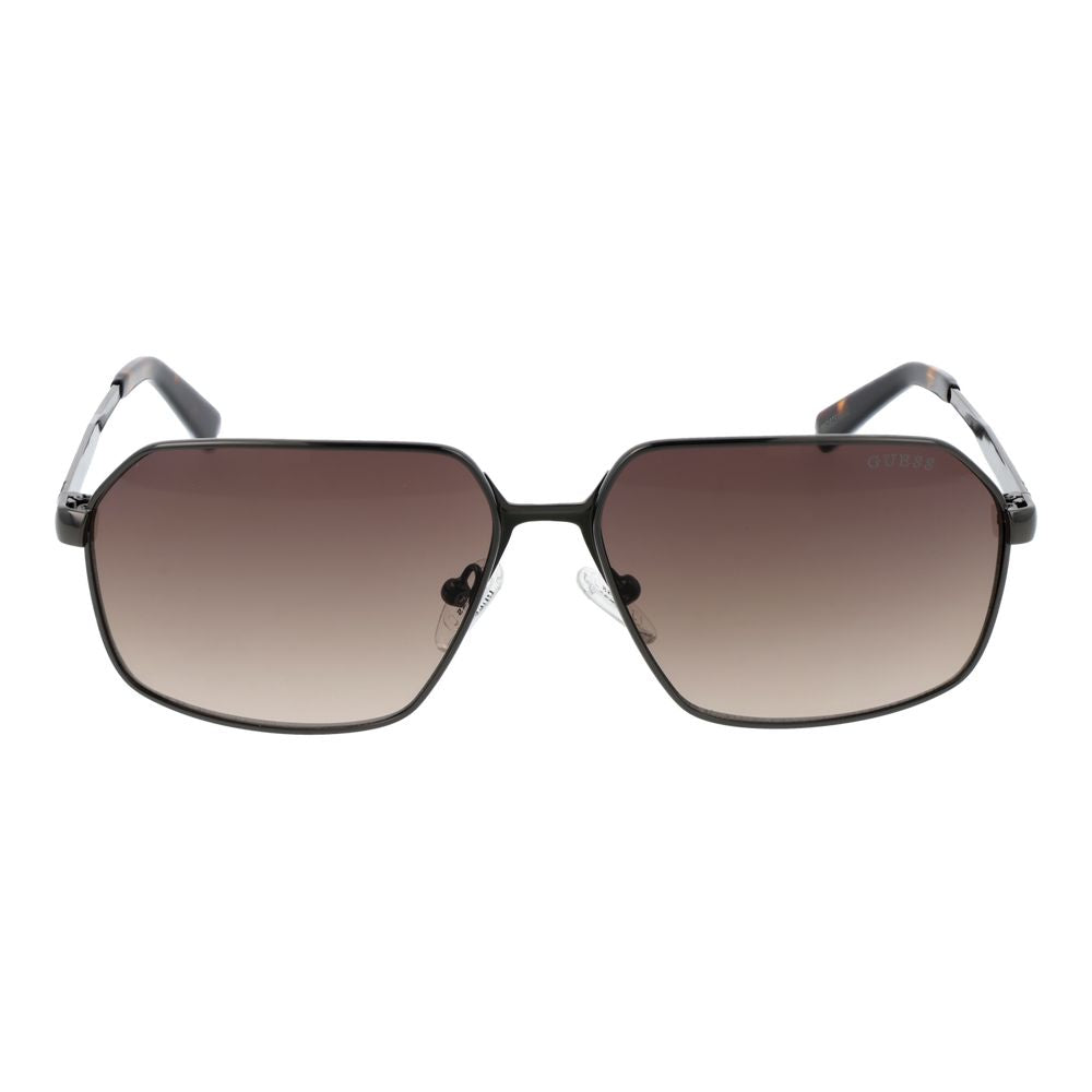 Lunettes Gray Men Rectangle gunmetal