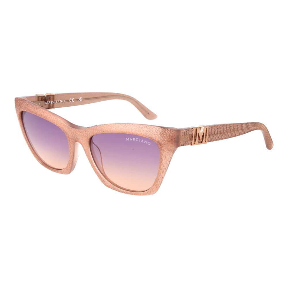 Lunettes de soleil beige Femme