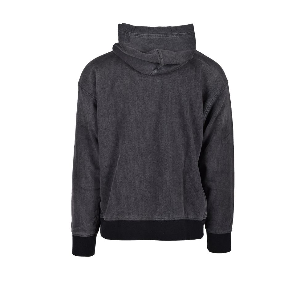 Hoodie Diesel DIEFELUAAG1 gris