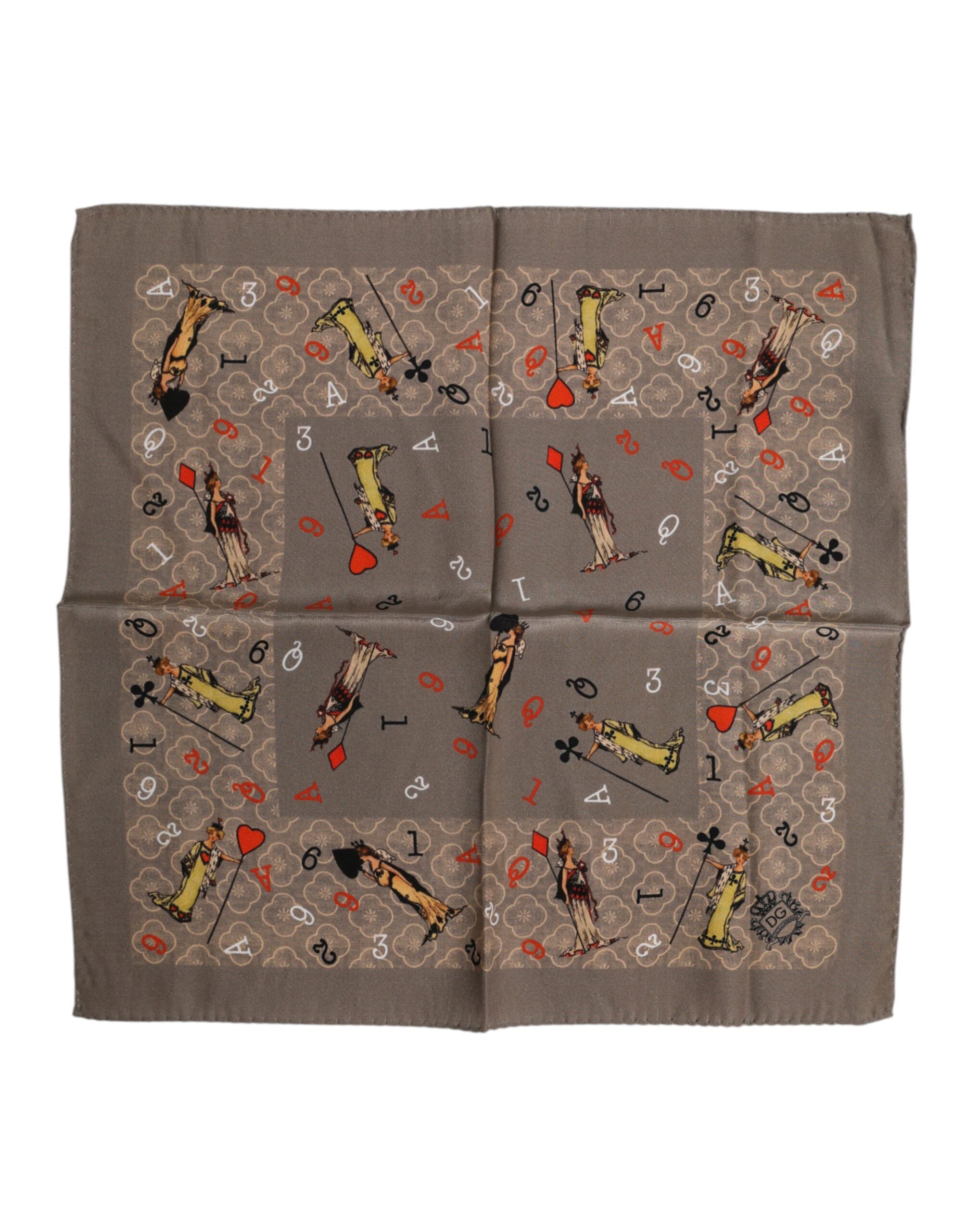 Foulard Dolce & Gabbana marron