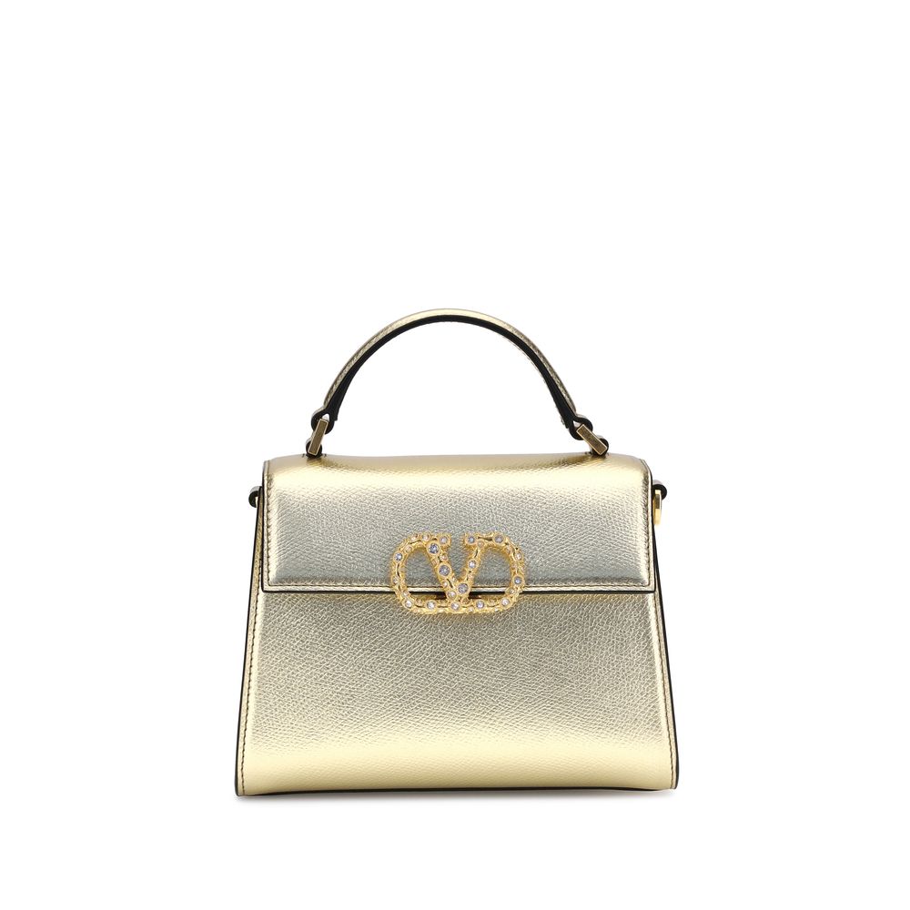 Sac mini Valentino Garavani garnet métallique