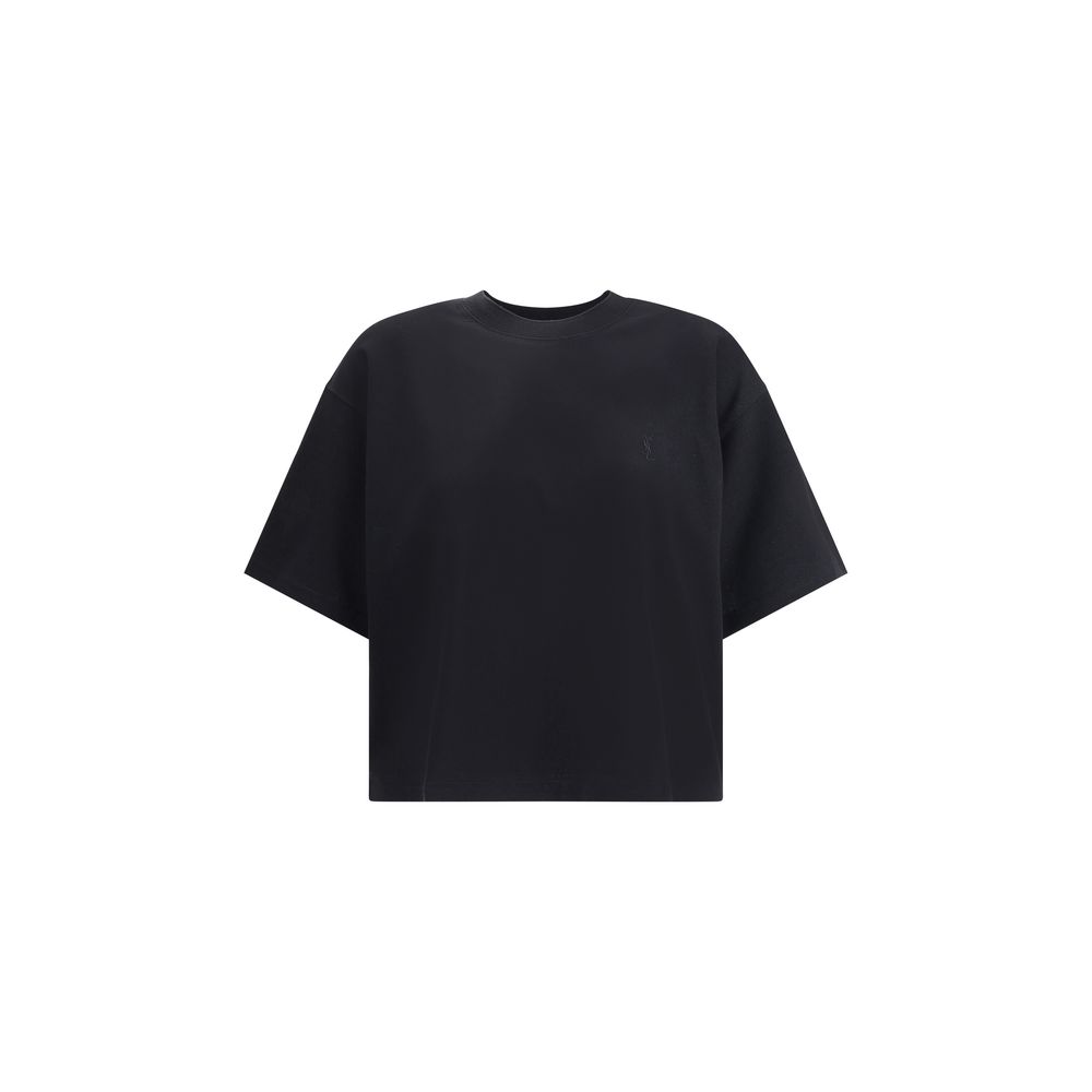 T-Shirt Saint Laurent oversize noir