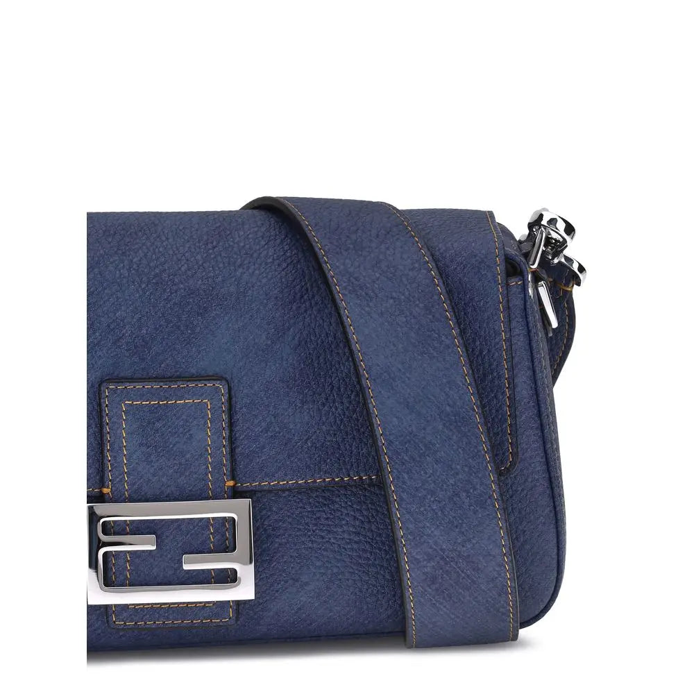 Sac Fendi Baguette Romano bleu Fendi