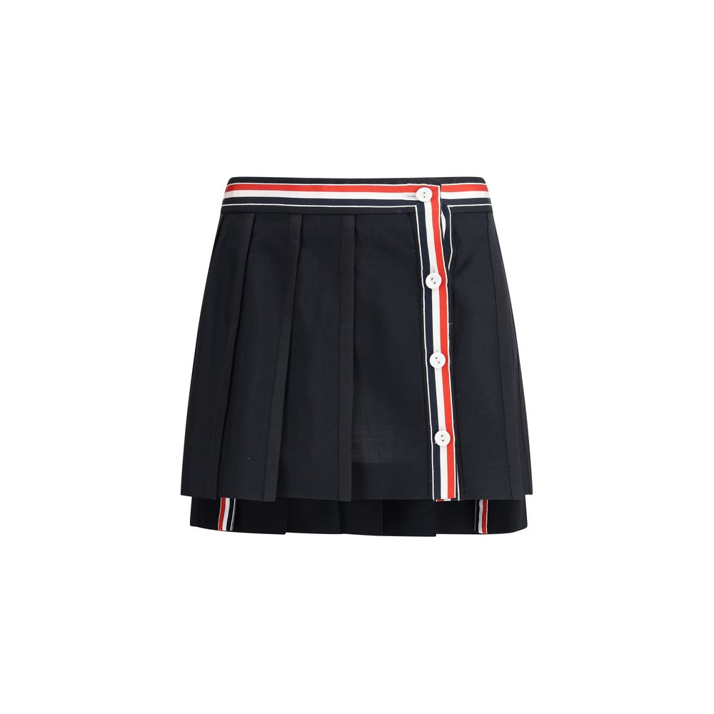 Jupe mini Thom Browne grise