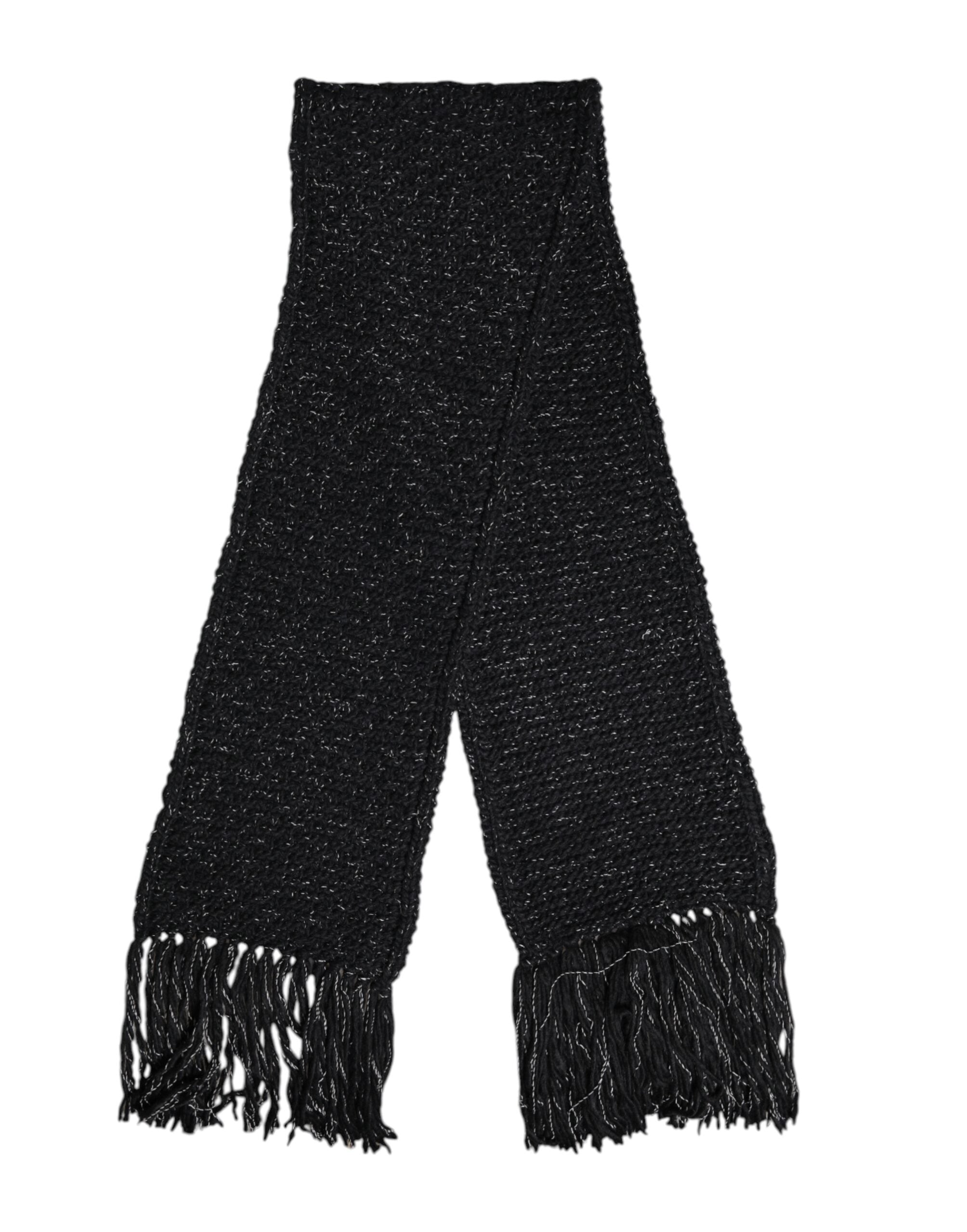 Écharpe Dolce & Gabbana noire