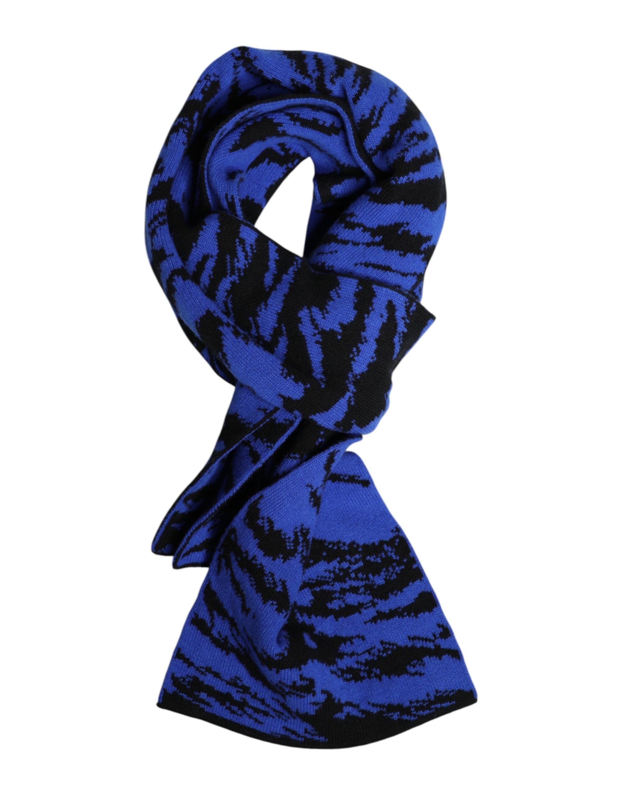 Écharpe Dolce & Gabbana bleue et noire