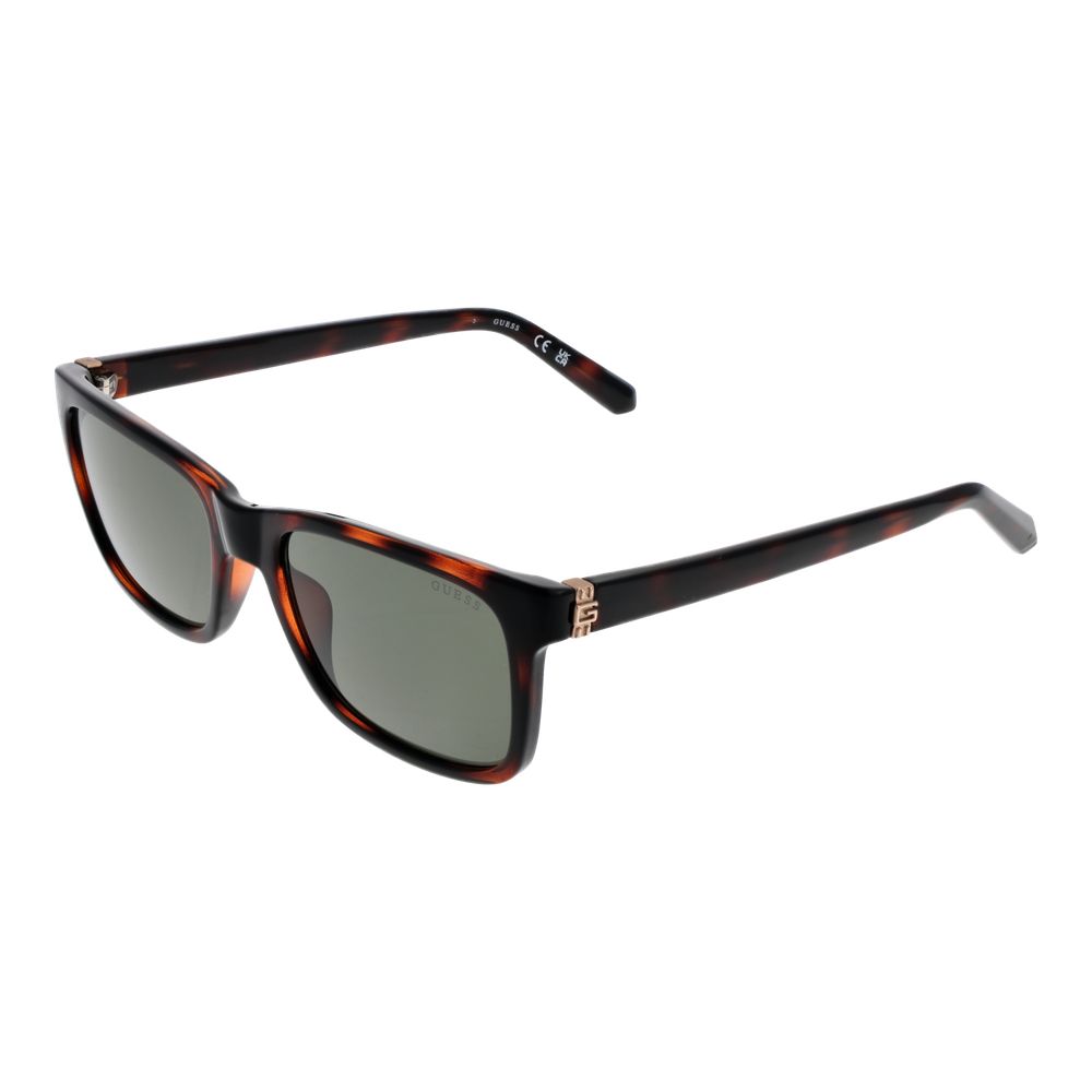 Lunettes de soleil marron vert