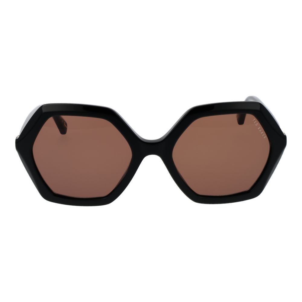 Lunettes de soleil noires marron