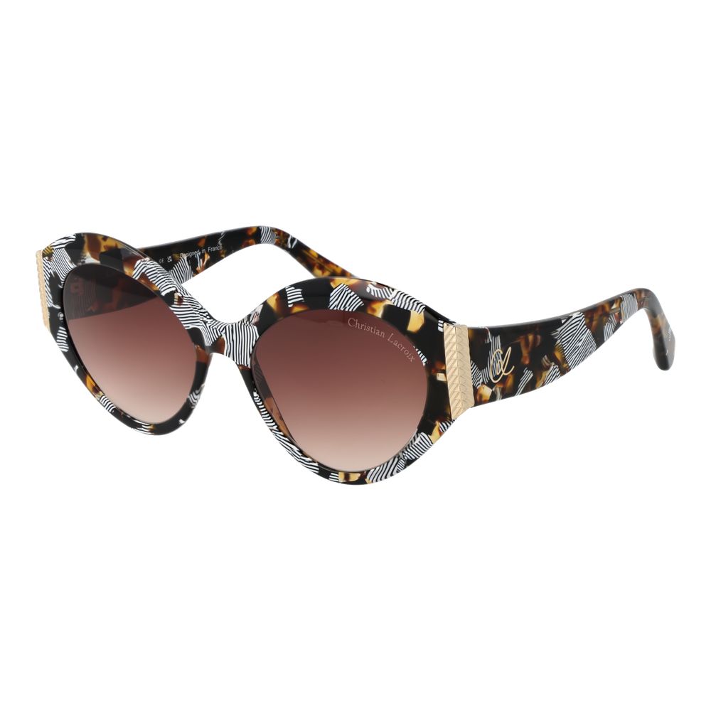 Lunettes de soleil Multicolore Cat Eye multicolores