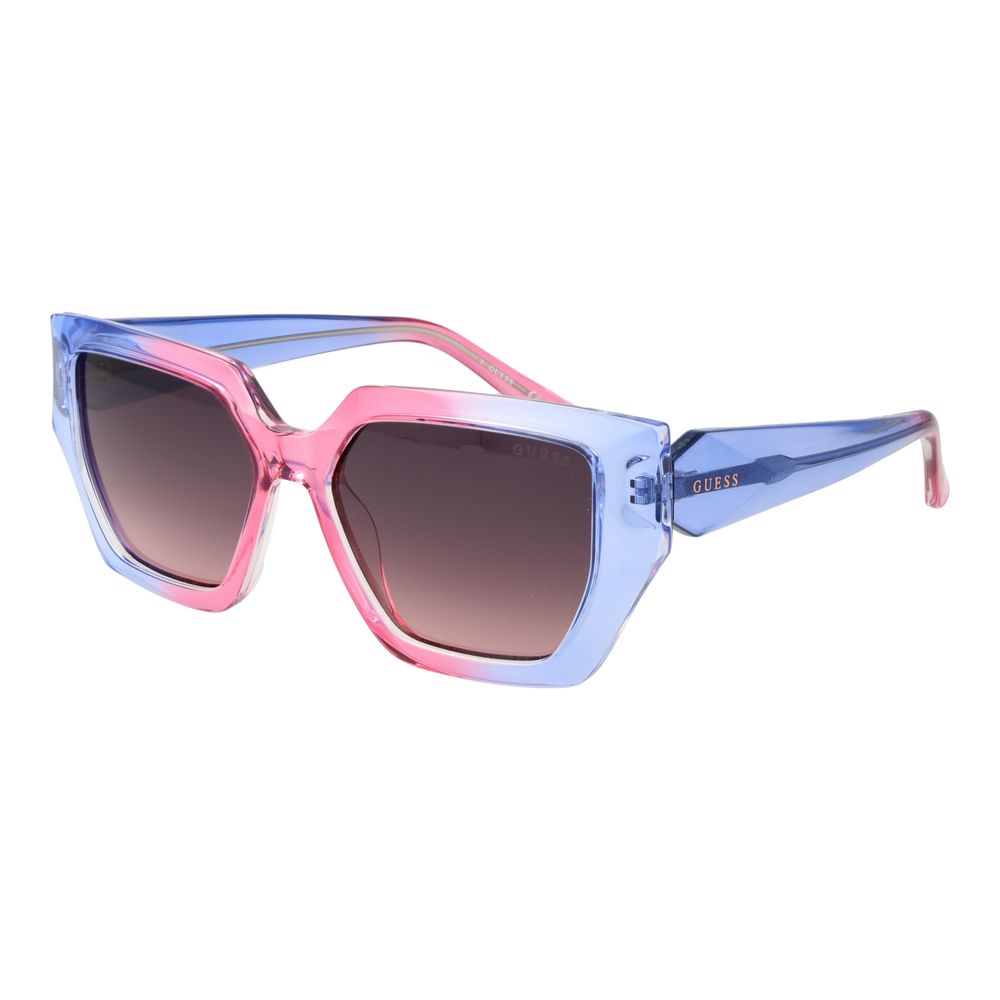 Lunettes de soleil multicolores grises