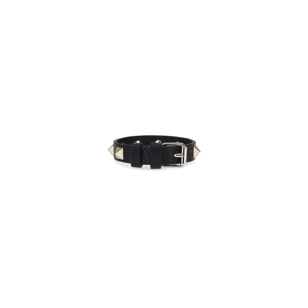 Bracelet Valentino Garavani Rockstud noir