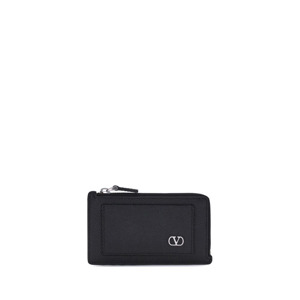 Portefeuille Valentino Garavani VLogo noir