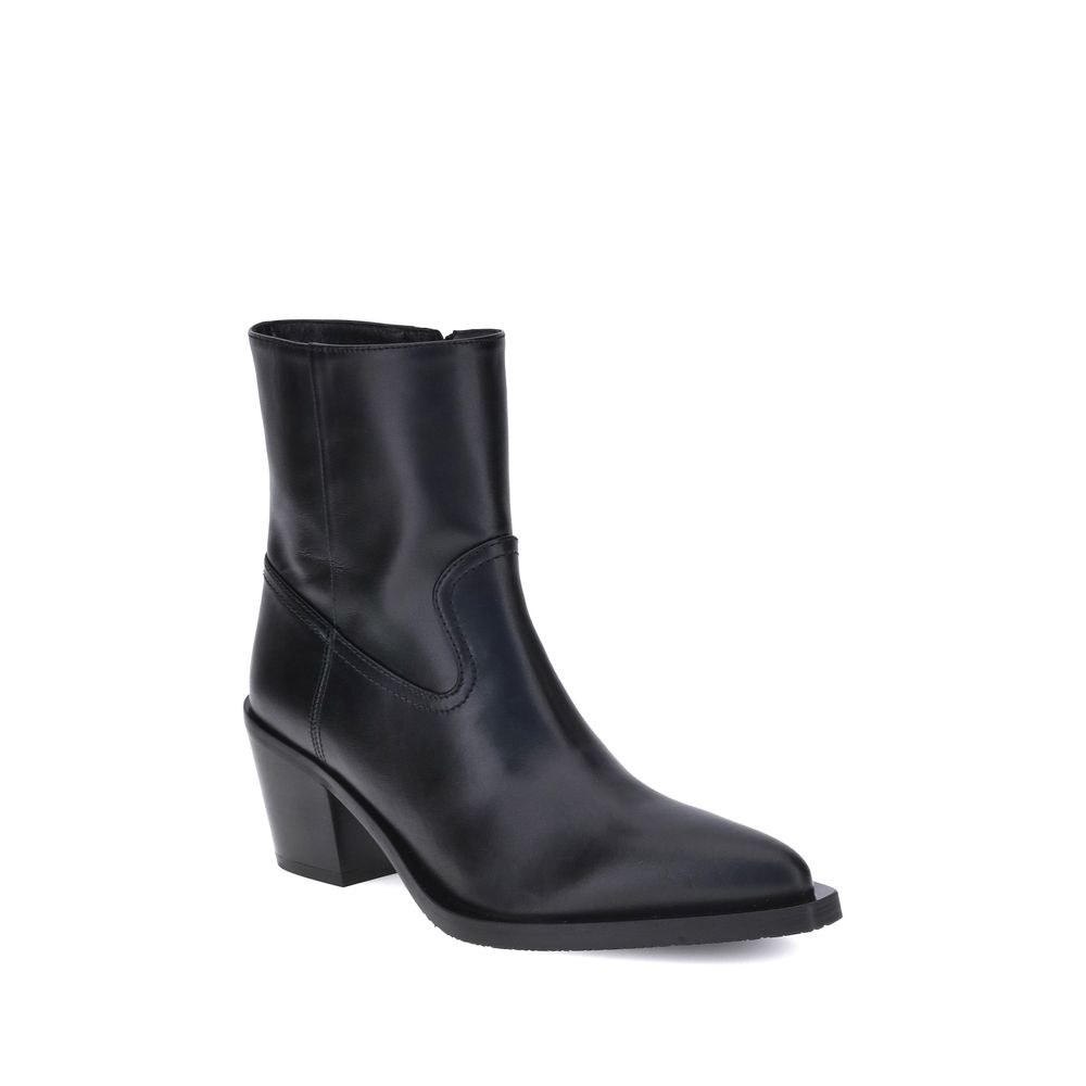 Bottines Stuart Weitzman Tate noires