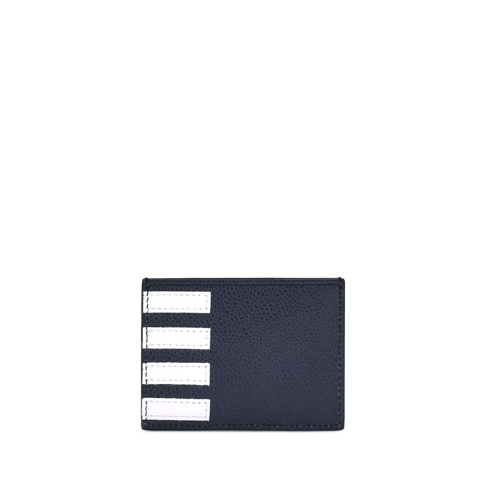 Porte-cartes Thom Browne à bandes multicolores